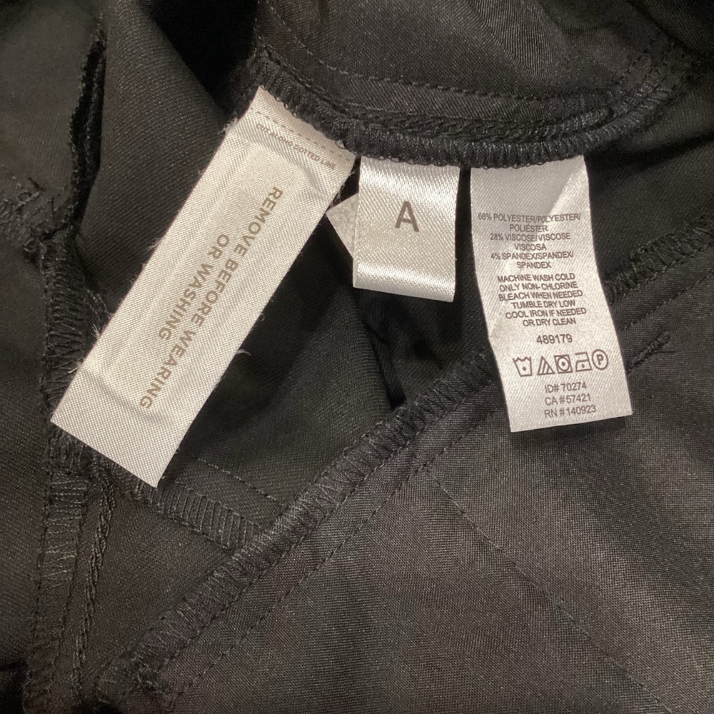 NWT Loft Black Marisa Trouser Sailor Pants size 6 - Picture 8 of 13